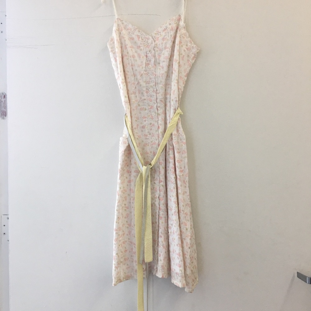 Manoush Dress - Rabbit / Floral Detail w/ Buttons